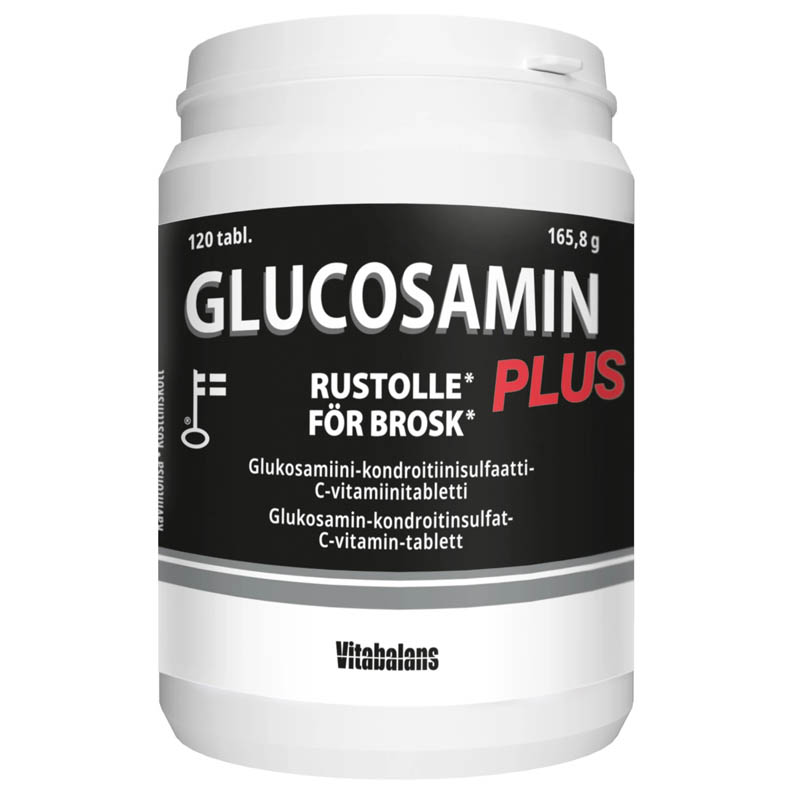Glucosamin Plus, глюкозамин хондроитин сульфат витамин С, 120 табл.